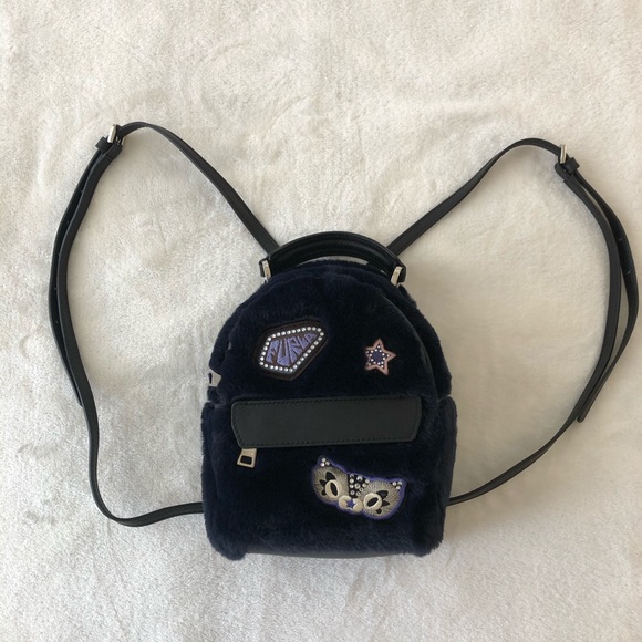 Furla Favola blue mini backpack - Picture 6 of 14
